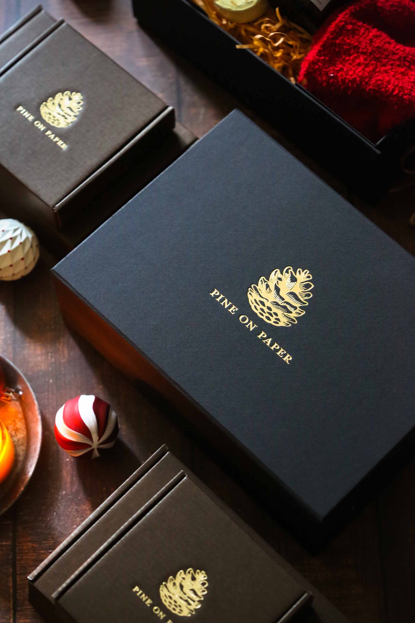 Beautifully packed in a timeless black gift box.