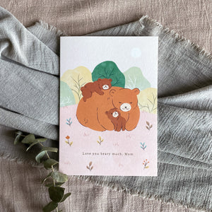 Mama Bear Greeting Card
