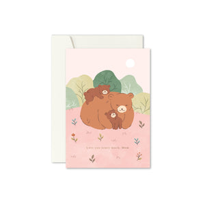 Mama Bear Greeting Card