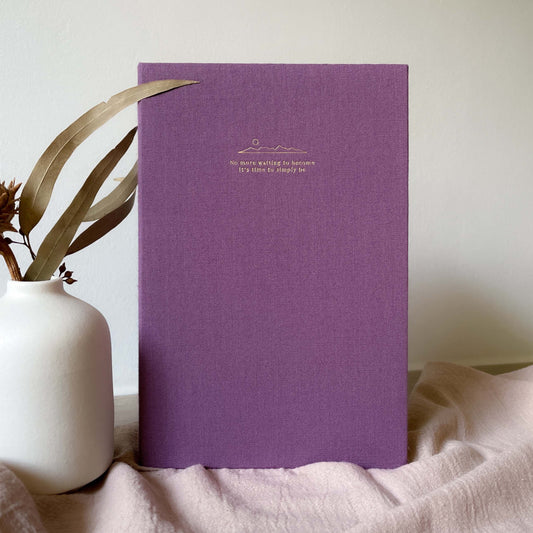 Mauve Notebook