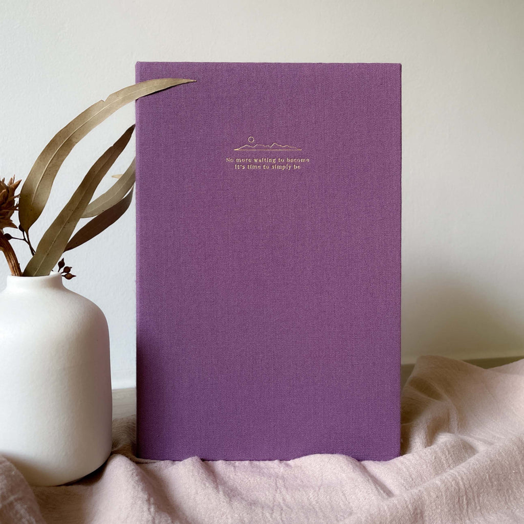Mauve Notebook