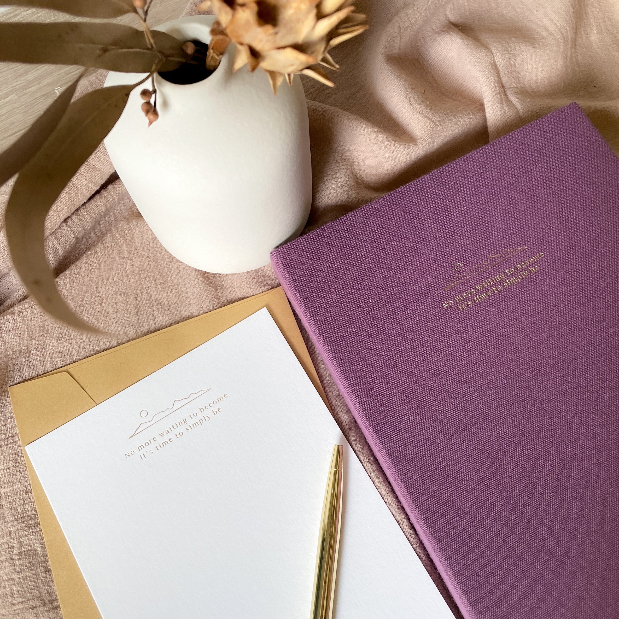Mauve Notebook