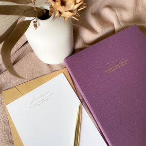 Mauve Notebook